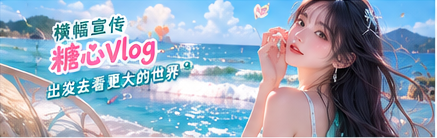 周末出游主题辅助影像